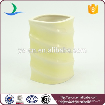 YSb50052-04-th Suporte de escova de dentes cerâmica de design amarelo produtos